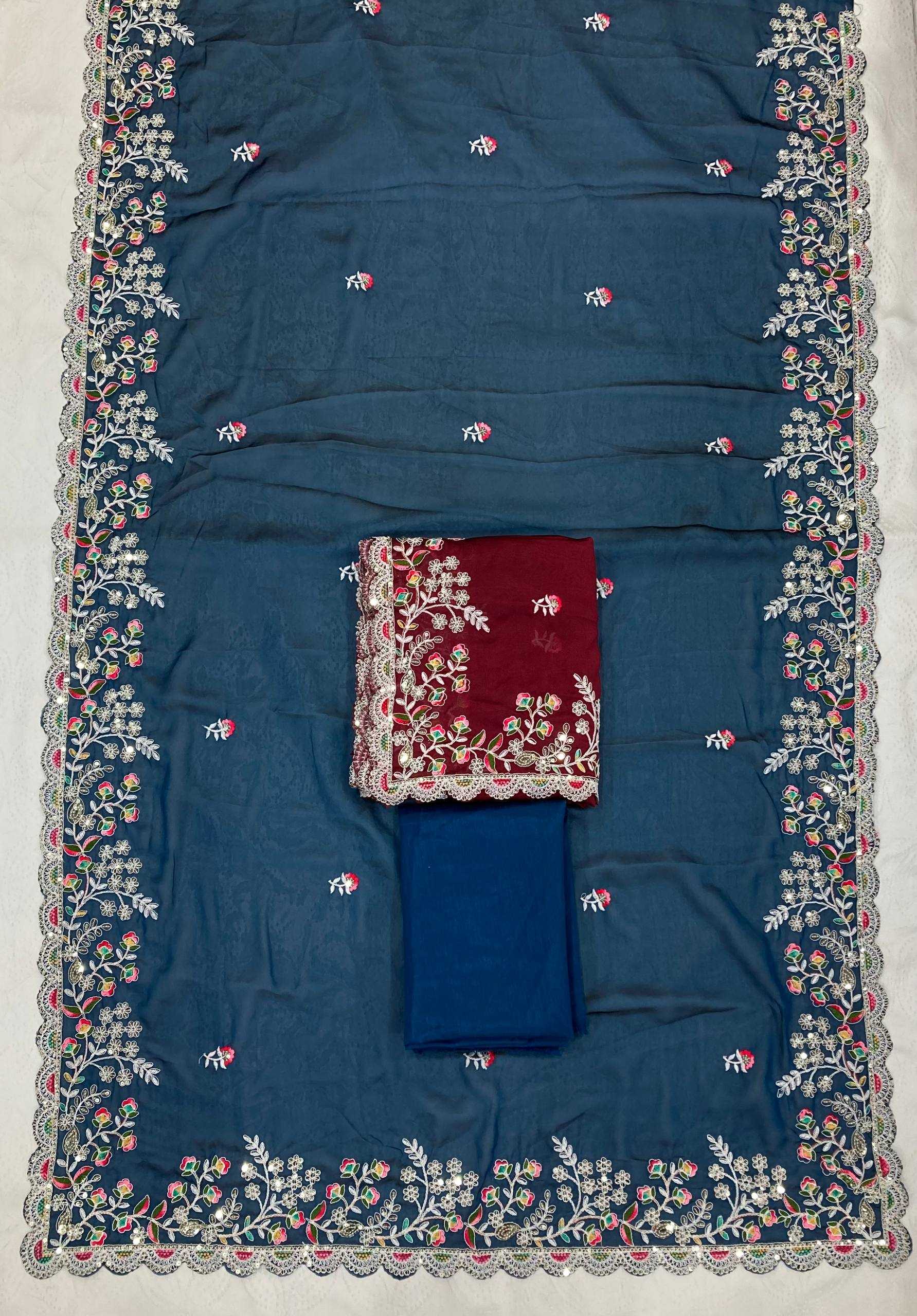 Rangoli Silk Embroidered Sarees